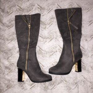 RENEEZE PARIS HIGH HEEL KNEE HIGH BOOTS